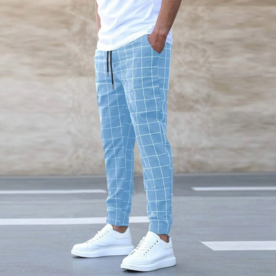 Jamir - Pantalon de jogging à carreaux élégant