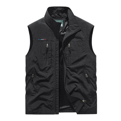 Elliot - Gilet sans manches élégant en maille