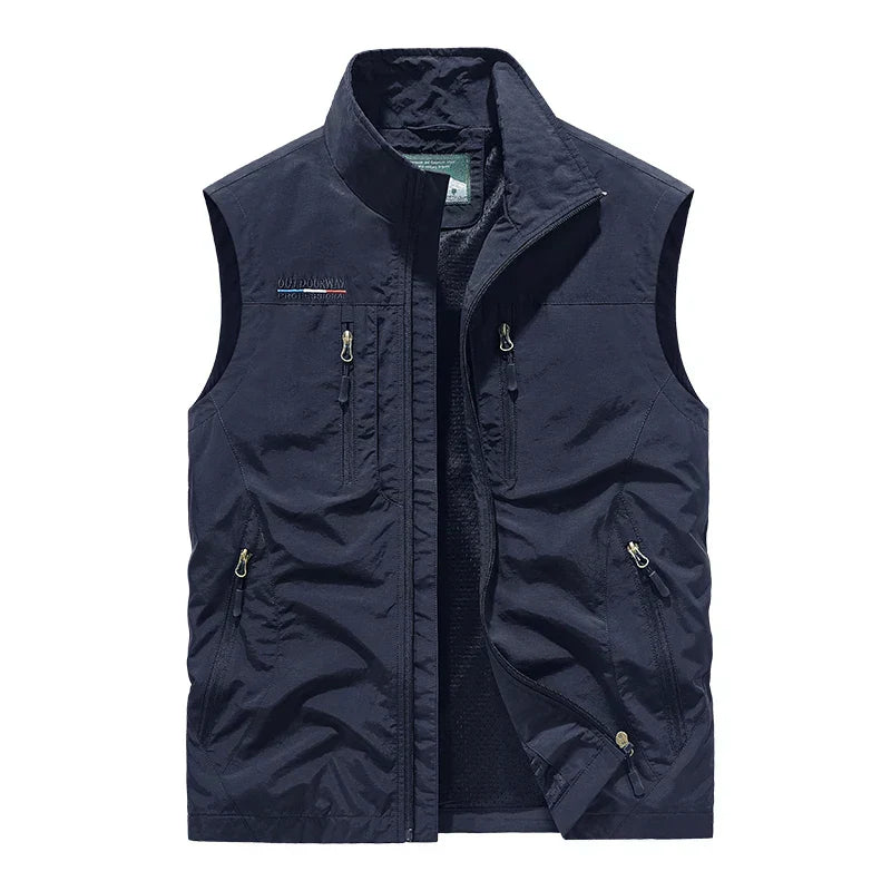 Elliot - Gilet sans manches élégant en maille