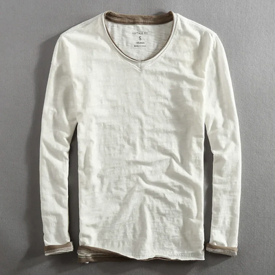 Donald - Chemise à manches longues en coton