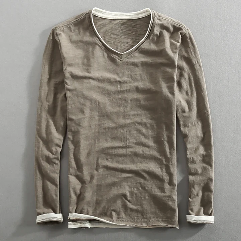 Donald - Chemise à manches longues en coton